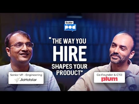 Ai, Saas & Startups: Lessons In Freshworks To Plum | Saurabh Arora, Founder & Cto, Plum | Scalerpod