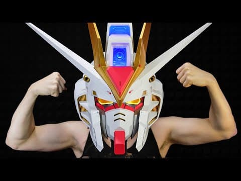 The Awesome Giant Gundam Head Bandai Doesn't Want You To Have!