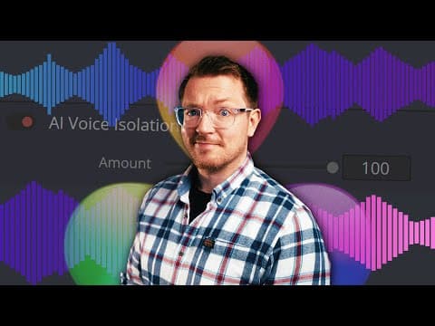 It's So Good! Ai Voice Isolation In Davinci Resolve Studio