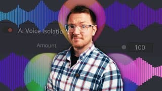 It's So Good! Ai Voice Isolation In Davinci Resolve Studio