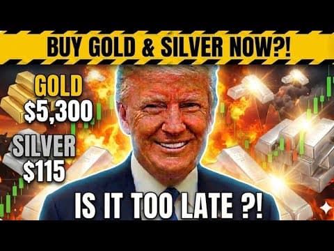 Is It Too Late To Buy Gold ?! Is It Too Late To Buy Silver ?! 🤔 Honest Analysis