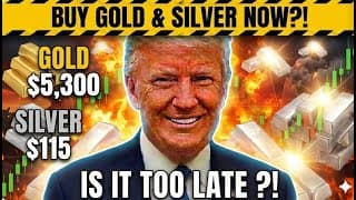 Is It Too Late To Buy Gold ?! Is It Too Late To Buy Silver ?! 🤔 Honest Analysis