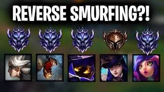 Bronze Player Goes Undercover In Diamond Ranked Game