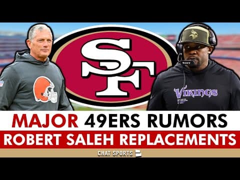 🚨major San Francisco Rumors On 49ers Dc Search | Robert Saleh Replacements