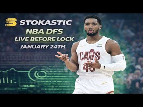 Nba Dfs Live Before Lock (saturday 1/25/26) | Draftkings & Fanduel Nba Lineups