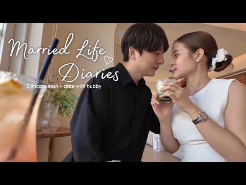 Skincare Sesh, Date With Hubby ❤️ | Married Life Diaries
