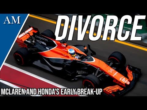 The Mclaren Honda Divorce! The Story Of Mclaren's 2017 Formula One Season