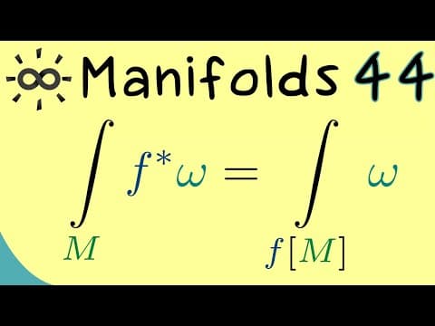 Manifolds 44 | Change Of Variables