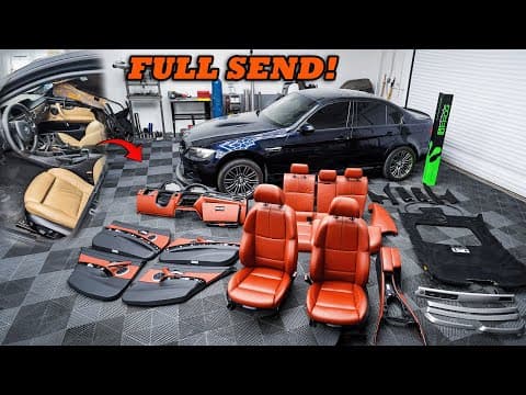 Giving My $8,000 Bmw M3 A $6,000 Interior Makeover