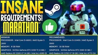 The Marathon Pc System Requirements Are Actually Insane!