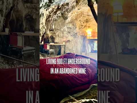 Living 900 ft underground in an abandoned mineshaft