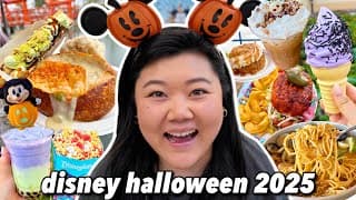 What To Eat At Disneyland! Halloween Edition Food Tour 2025 🎃