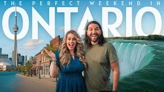 The Perfect Weekend In Ontario, Canada | Toronto, Niagara-on-the-lake, & Niagara Falls!