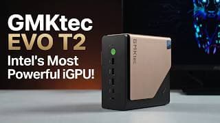 This Mini Pc Has Intel's Most Powerful Igpu! Gmktec Evo T2 First Look