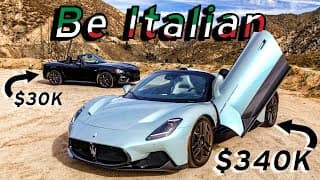 Maserati Mc20 Cielo & Fiat 124 Abarth – Italian On Any Budget | Everyday Driver