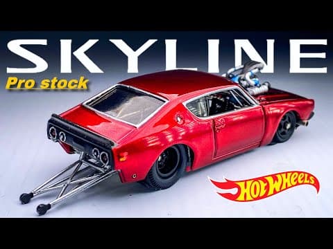 Nissan Kenmeri Prostock Drag Hot Wheels Custom