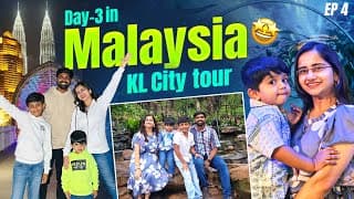 Ep:4 Kuala Lumpur City Tour L Day 3 Exploring The City | Malaysia Vlogs In Telugu #voiceofvassapitta