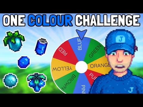 Stardew Valley One Colour Challenge