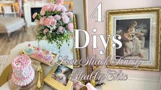 New! 4 Diys Love Shack Fancy~shabby Chic Home Makeover Ritz Paris At Home Pt 4🎀olivias Romantic Home