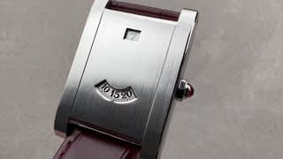 Cartier Tank À Guichets 1997 Edition W1523451 Cartier Watch Review