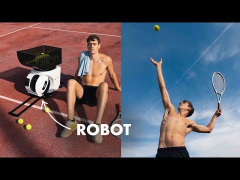 Entrené A Tenis Durante 30 Días Para Ganar A Mi Hermano (con Un Robot)