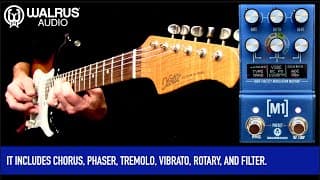 Walrus Audio Mako Series Mkii: M1 High-fidelity Modulation Machine