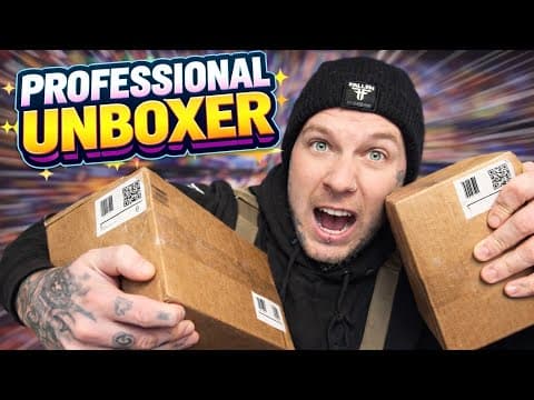 Becoming A Professional Unboxer In One Quick Video