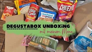 Degusta Box August Unboxing ✨mein Mann Und Ich Packen Die Box Gemeinsam Aus ✨lohnt Es Sich?