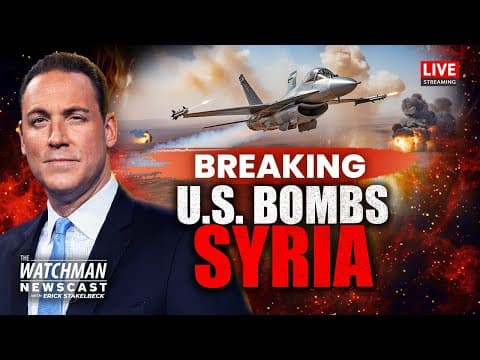 U.s. Airstrikes Pound Syria; Israel & Egypt Historic Natural Gas Deal | Watchman Newscast Live