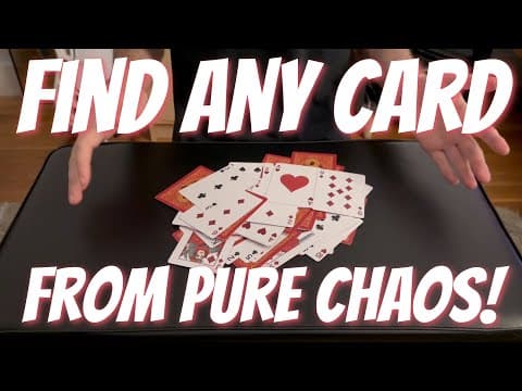 Pure Chaos | Impromptu Card Trick Tutorial