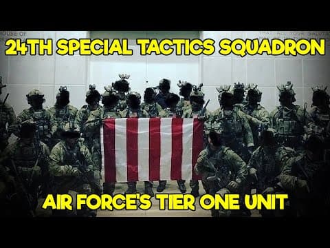 What Is The 24th Special Tactics Squadron? (u.s. Air Force’s Tier One Unit)