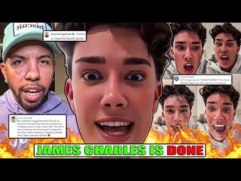 James Charles Is Pissed After Getting Exposed By Tiktoker (mikayla Nogueira)
