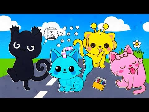 🐱 Epic Paper Maze Challenge For Cats