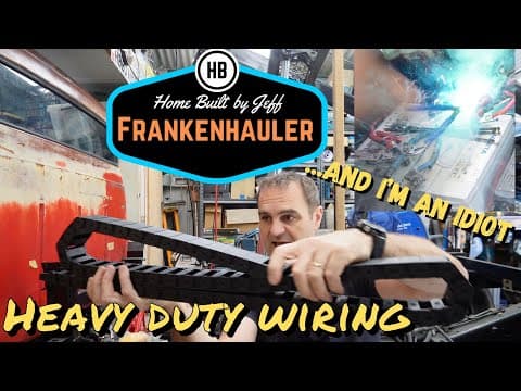 Heavy Duty Wiring... And I'm An Idiot  - 1954 Ford F600 Car Hauler Build Part 68