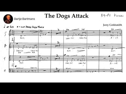 Jerry Goldsmith - The Omen, Choral Parts Of Complete Score (1976)