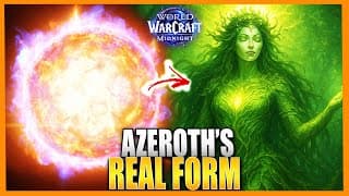 Azeroth's True Form Revealed! Aln'hara The Enslaved Goddess
