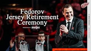 No. 91 Sergei Fedorov Jersey Retirement Ceremony | Jan. 12, 2026