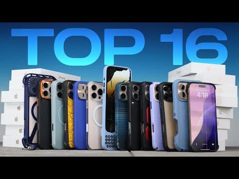Top 16 Iphone 16 Pro Max Cases Drop Test! Most Durable 16 Pro Case?