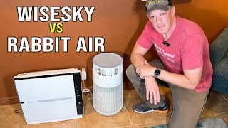 Wisesky W-cat Cat Air Filter Review Vs Rabbit Air Minus A2 Purifier