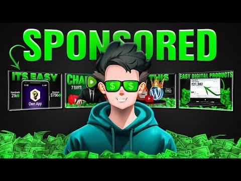 How To Do Sponsorships Like A Pro ! Earning Revealed 💸💸💸💸💸