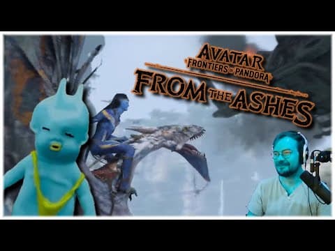 My Lil' Na'vi Bro Shows Me The Pandoran Ropes