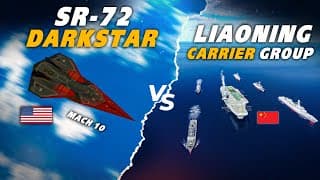 F-22 Raptor + Sr-72 Darkstar Vs Carrier Battle Group Behind Enemy Lines | Digital Combat Simulator |