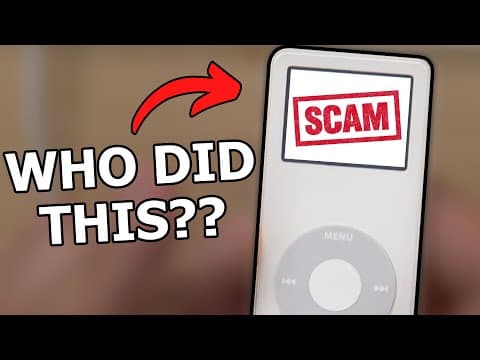 This Ipod Is Loaded With Scams... 🤡
