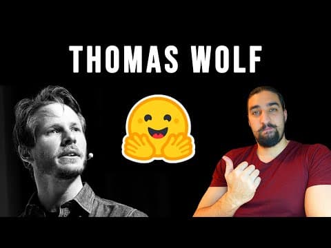 Thomas Wolf (huggingface) - The Case For Open-source!