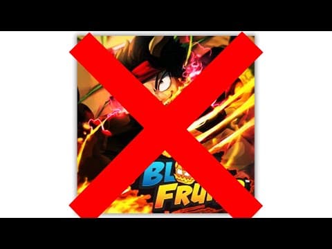 The End Of Blox Fruits...