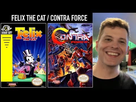 Felix The Cat / Contra Force (nes) Mike Matei Live