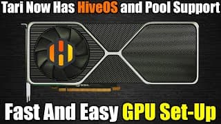 Tari Pool And Hiveos Support - Fast And Easy Mining (gpus)