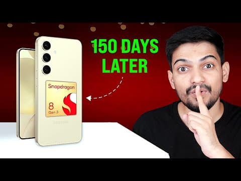 Don't Buy - Samsung S24 Long-term Review 150 Days Later - Snapdragon 8 Gen 3 🔥 All Rounder Phone? ⚡️