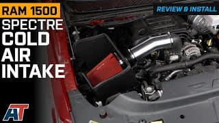 2019-2024 5.7l Ram 1500 Spectre Performance Cold Air Intake With Red Filter Review & Install