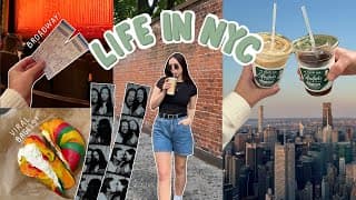 Life In New York City 🌃🍎🗽 Broadway, Central Park, Yankees Game, U.s. Haul, The Edge, Taste Tests!